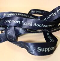 picture of Support Indie Bookstores lanyard