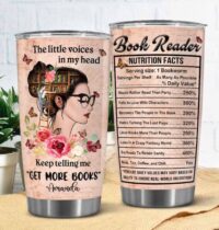 picture of Get More Books tumbler
