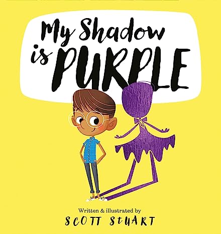 the cover of My Shadow Is Purple