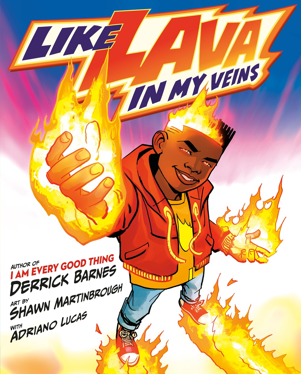 Cover of Like Lava in My Veins by Barnes