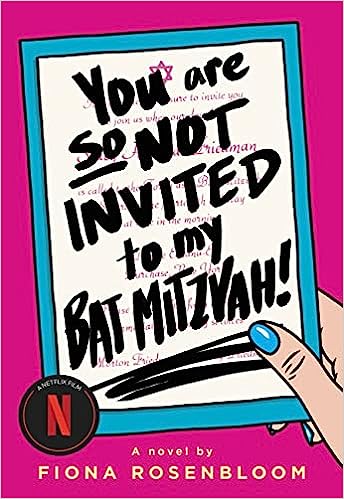 you are so not invited to my bat mitzvah book cover
