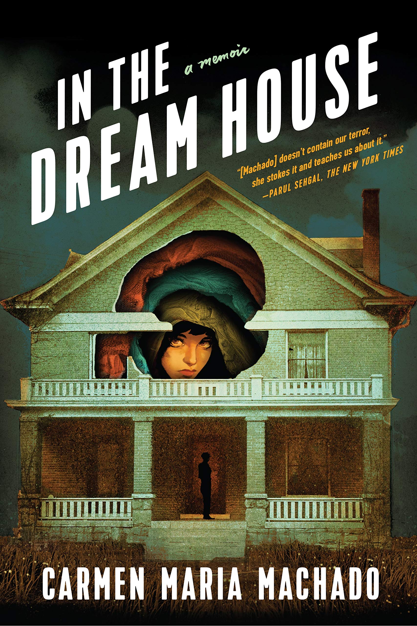 a graphic of the cover of In the Dream House by Carmen Maria Machado