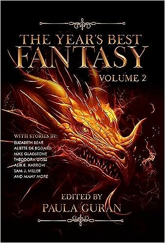 cover of The Year's Best Fantasy edited by Paula Guran
