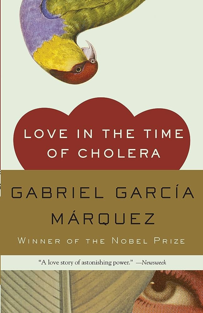 cover of Love in the Time of Cholera by Gabriel Garcia Marquez