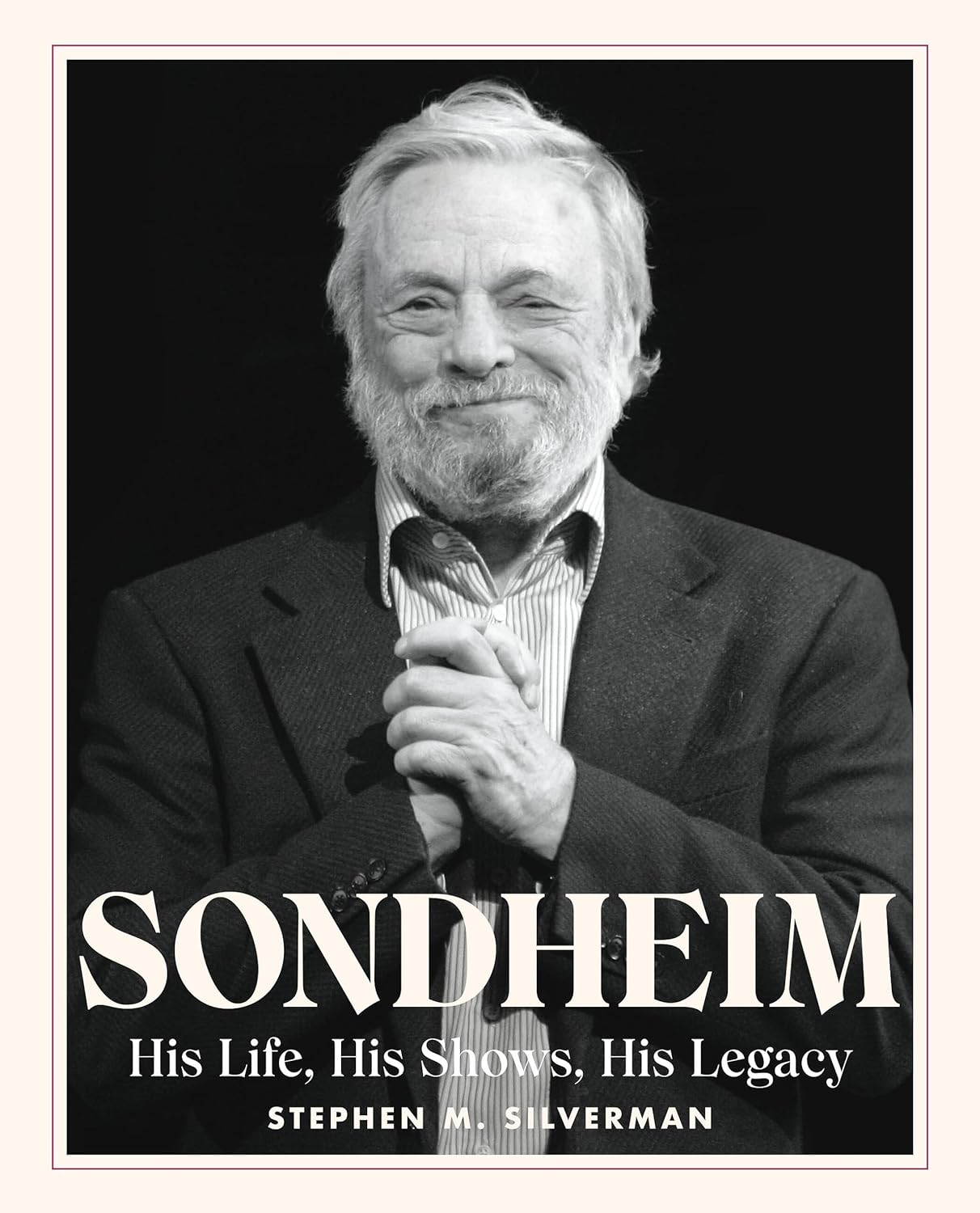 a graphic of the cover of Sondheim