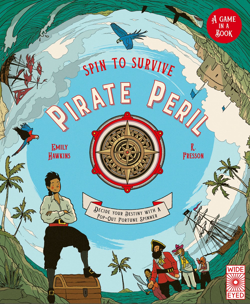Cover of Spin to Survive: Pirate Peril by Hawkins