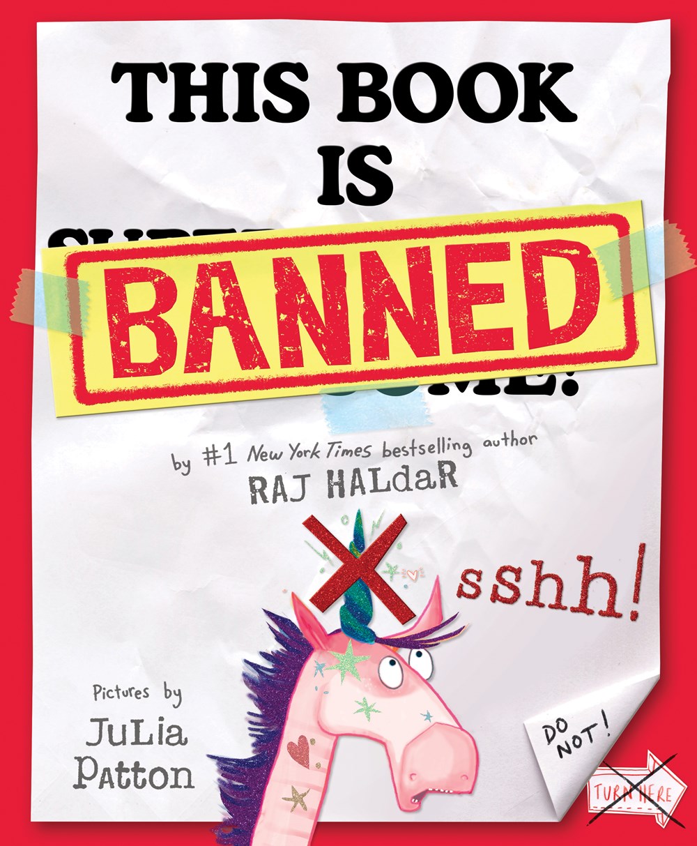 Cover of This Book is Banned by Haldar