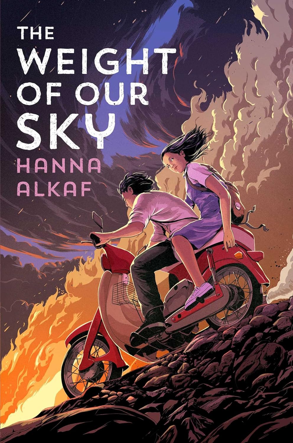 cover of The Weight of Our Sky by Hanna Alkaf 