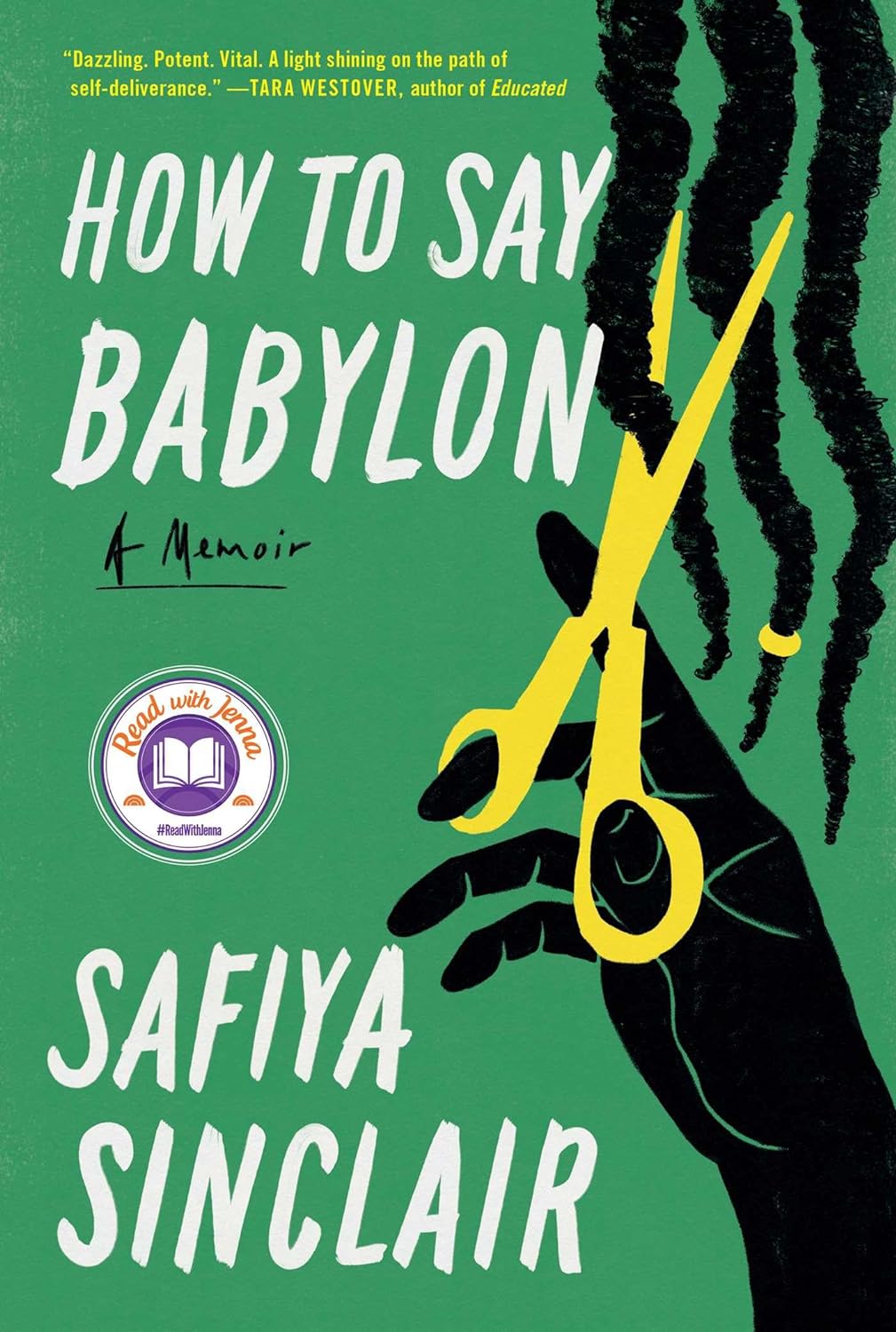 a graphic of the cover of How to Say Babylon by Safiya Sinclair