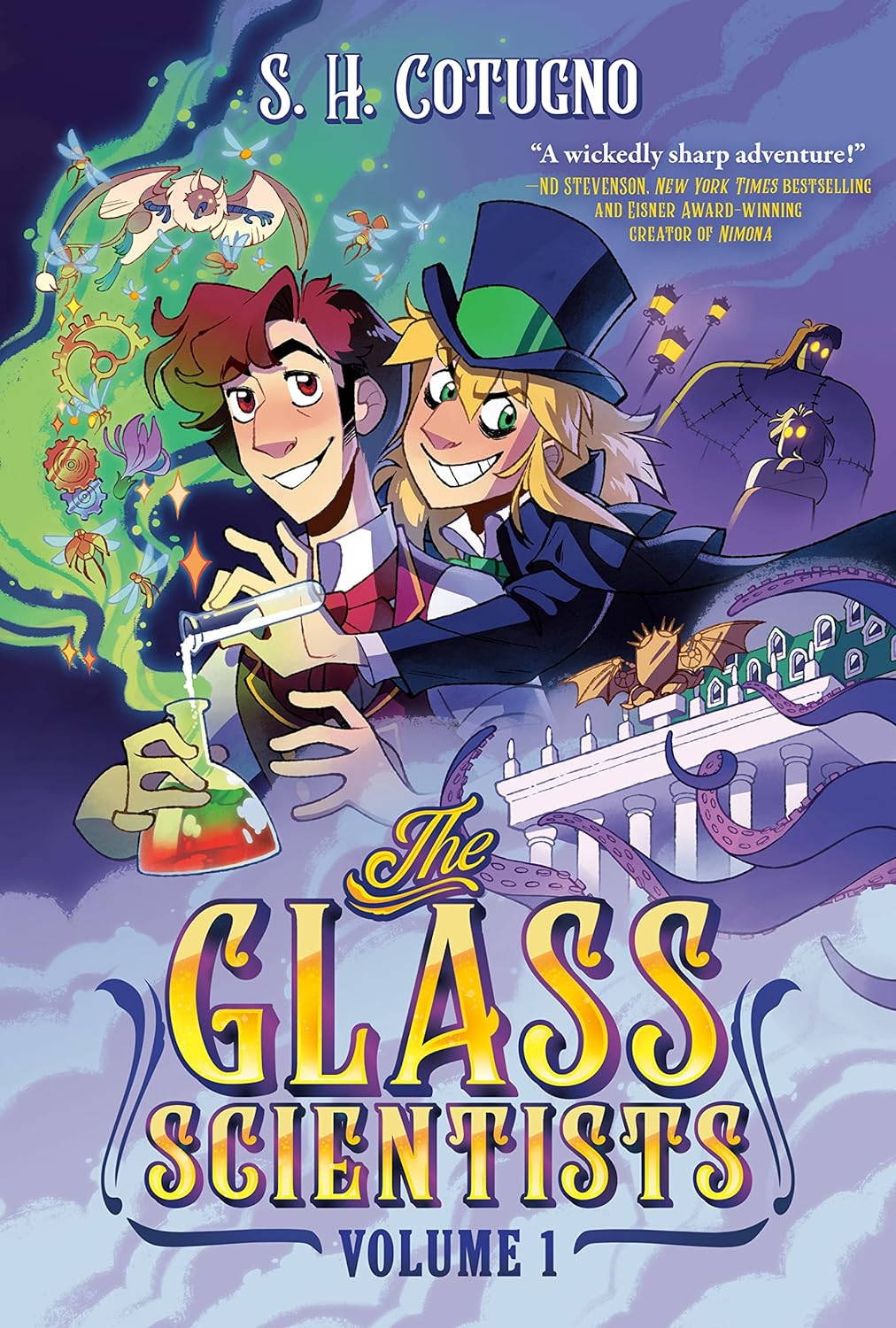 the cover of The Glass Scientists