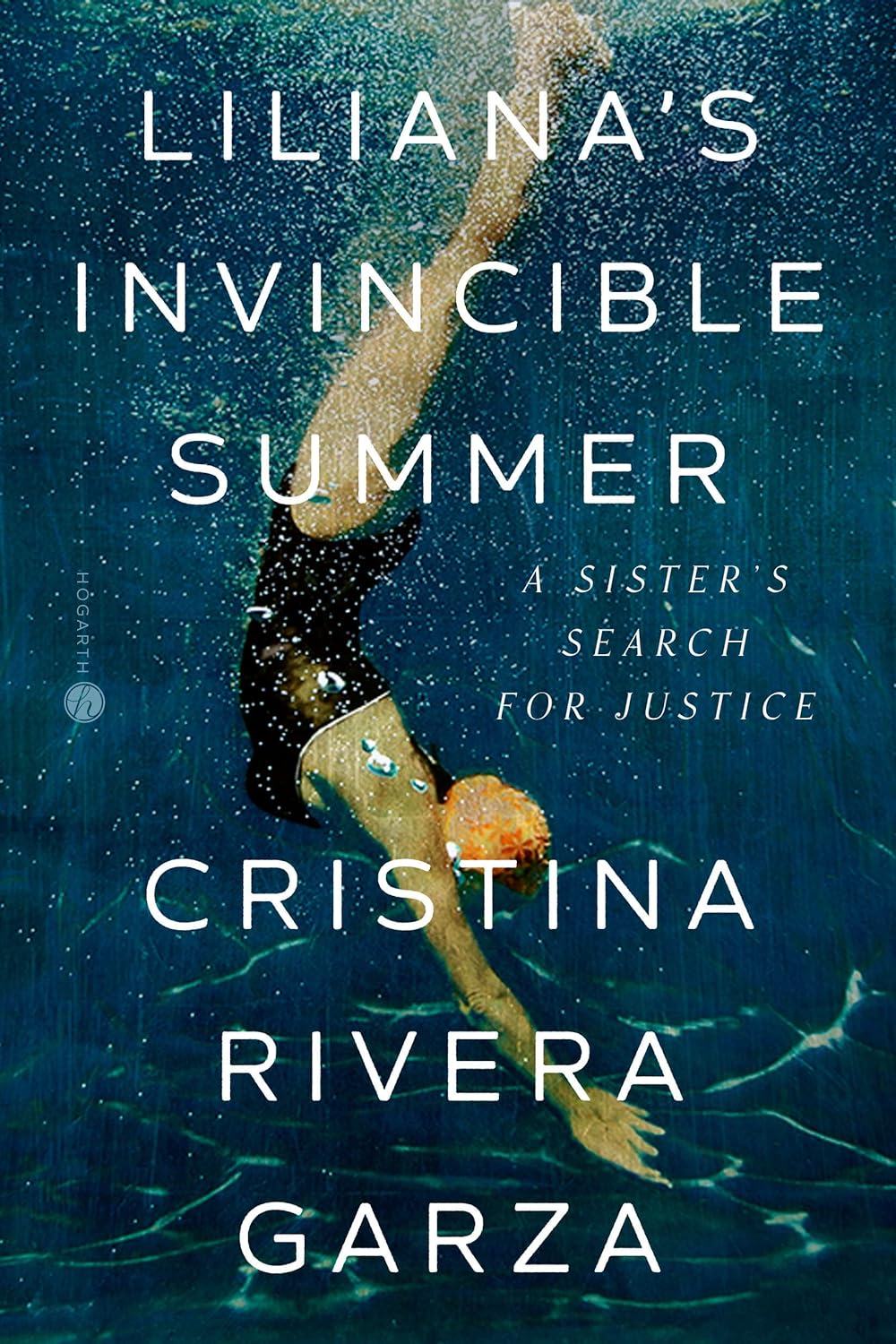 a graphic of a cover of Liliana’s Invincible Summer by Cristina Rivera Garza