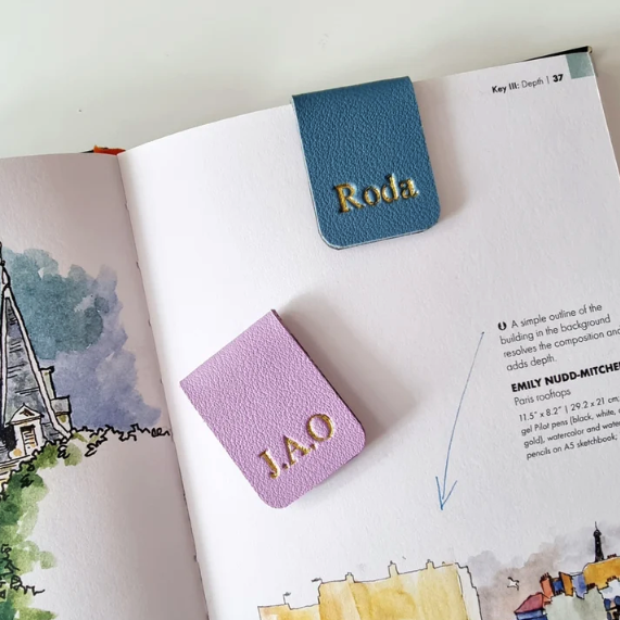 Personalized Magnetic Bookmark