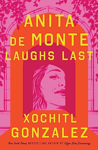 book cover for anita de monte laughs last