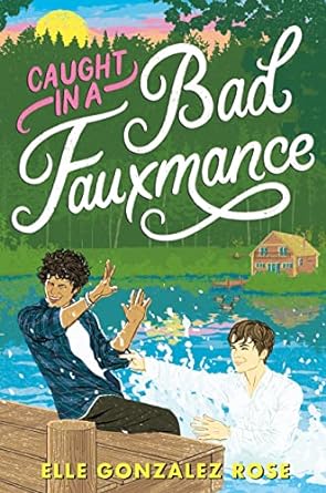 caught in a bad fauxmance book cover