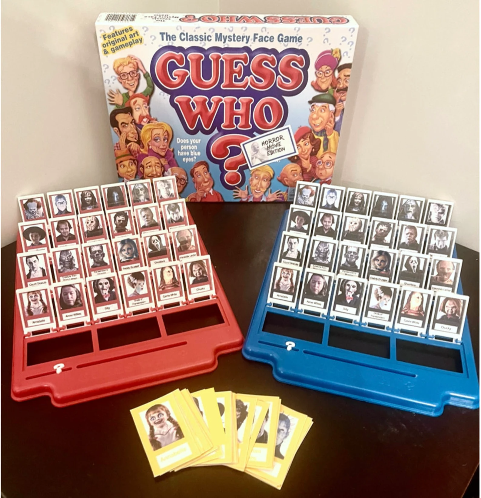horror guess who game