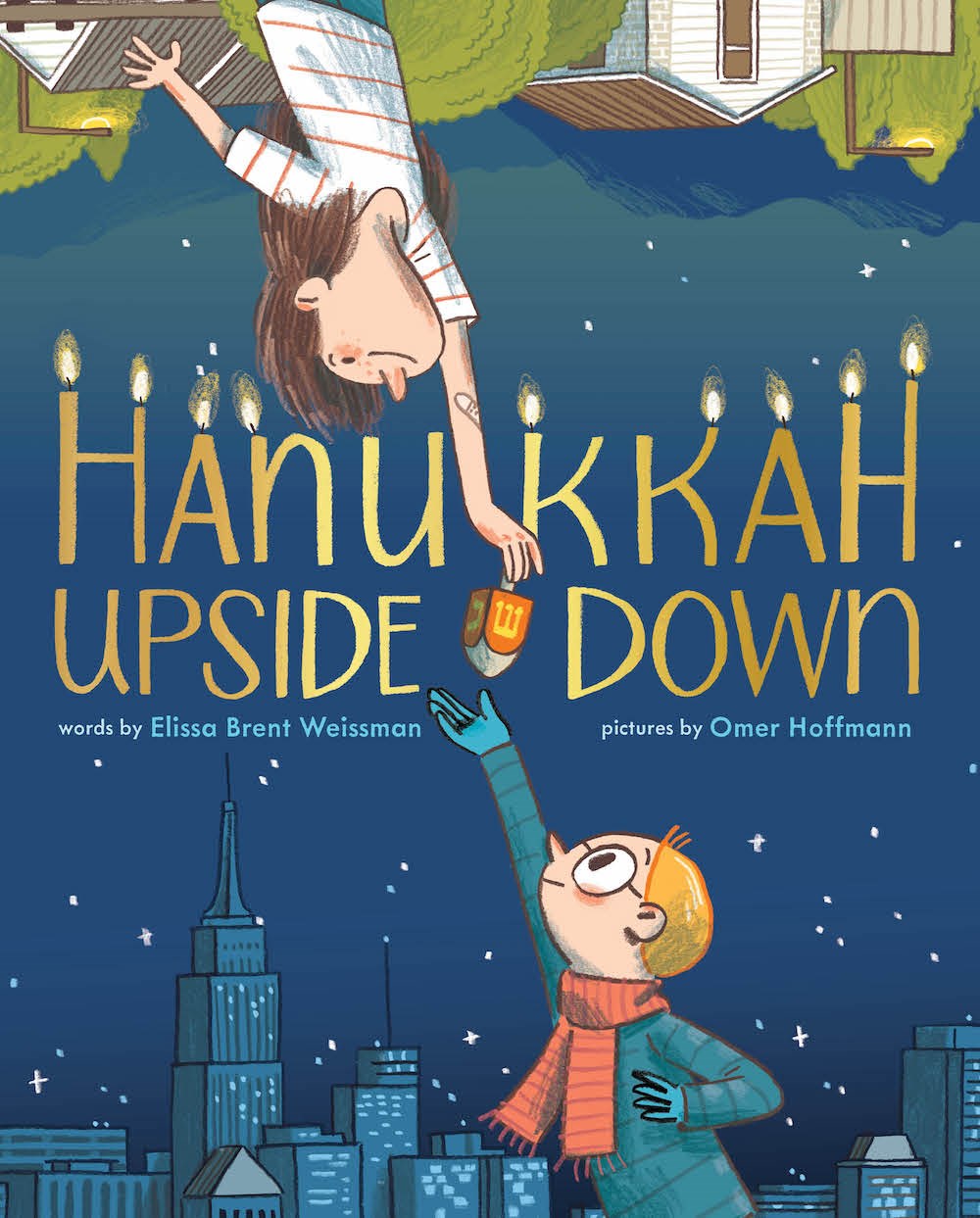 Cover of Hanukkah Upside Down by Weissman