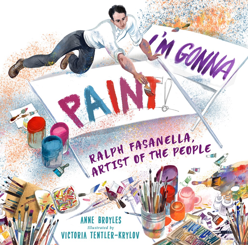 Cover of I'm Going to Paint by Broyles