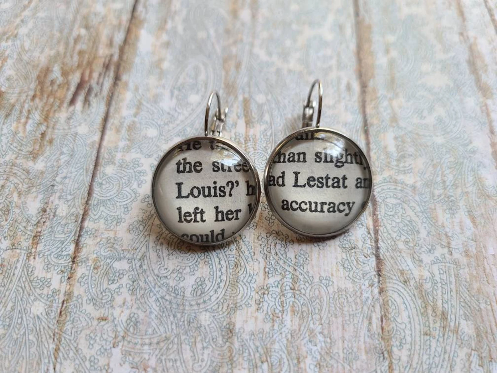louis and lestat earrings