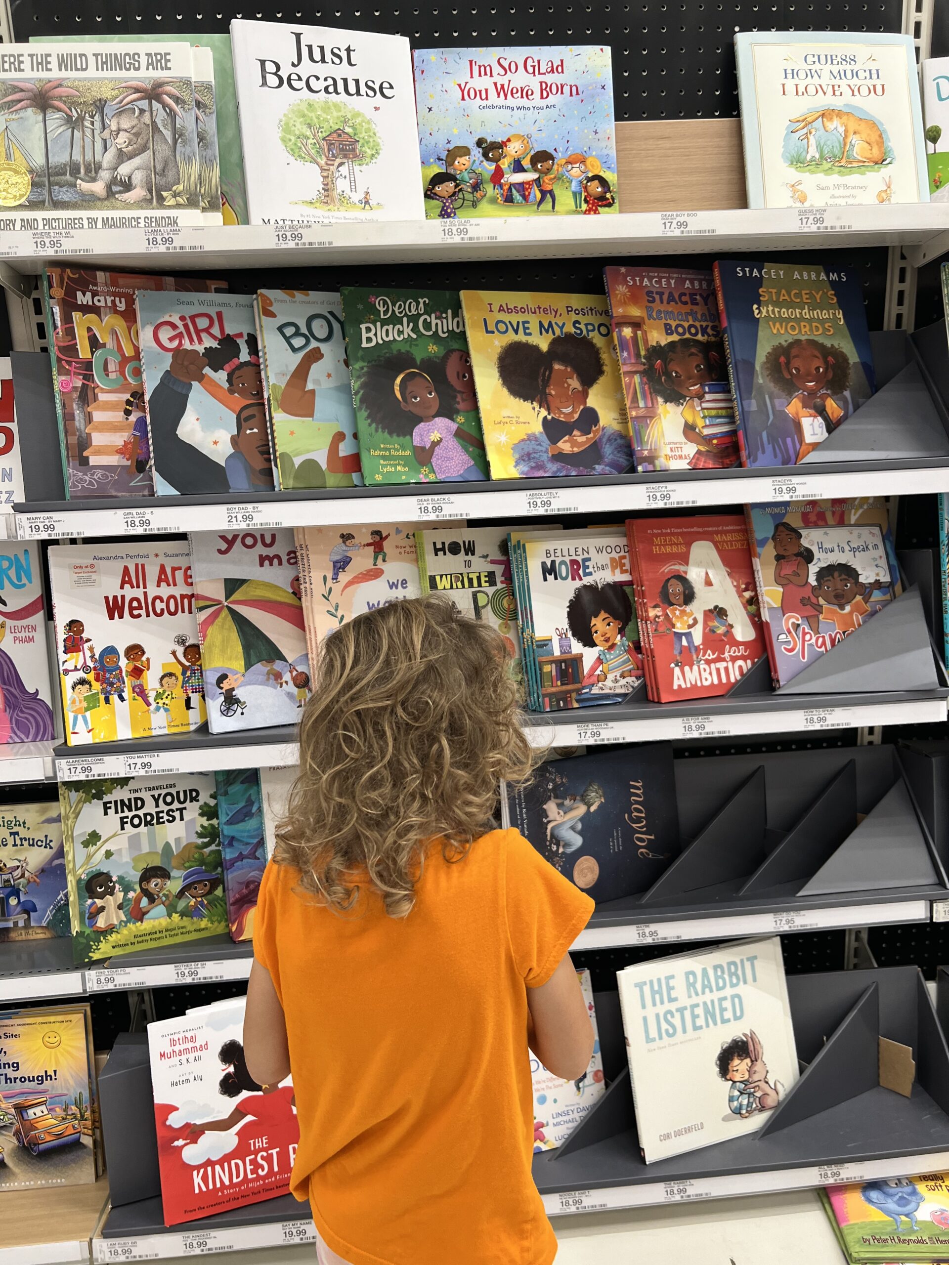 Target book selection, the kids are all right