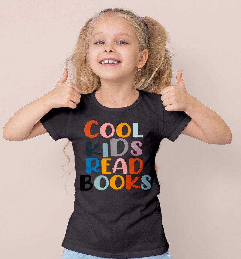 Cool Kids Read Books Shirt by 7thHillStore
