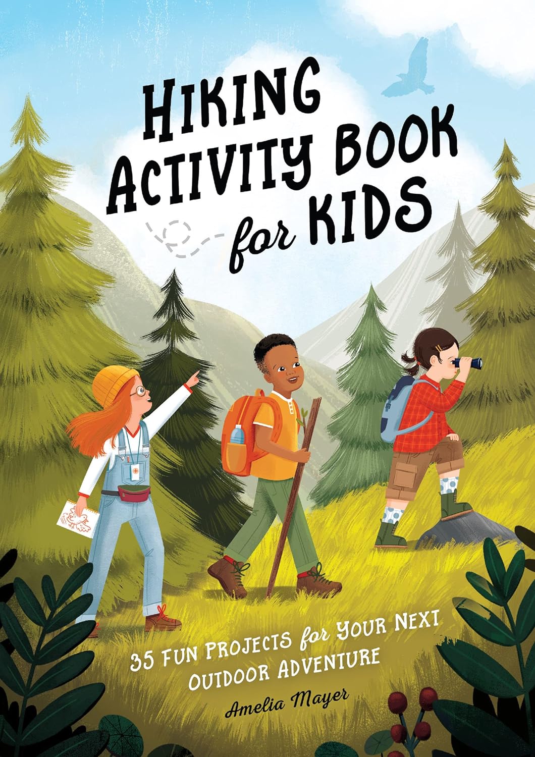 Cover of Hiking Activity Book for Kids by by Amelia Mayer