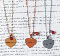 picture of Romance Reader Heart Necklace