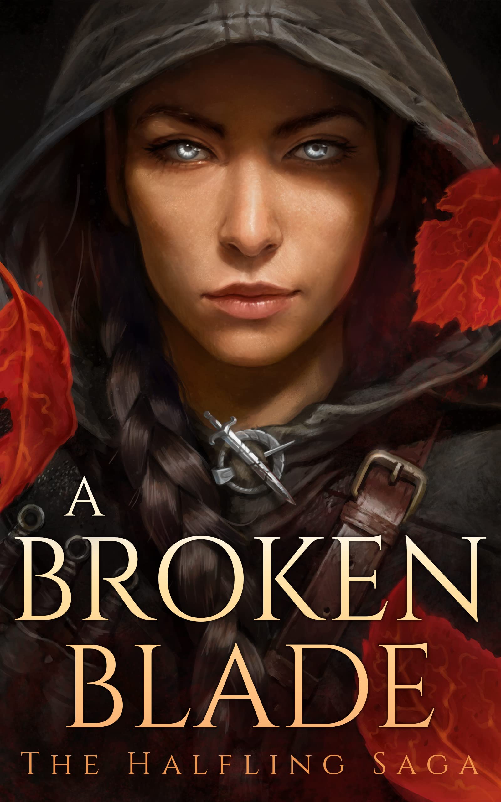 book cover of A Broken Blade by Melissa Blair