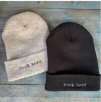 picture of book nerd beanies