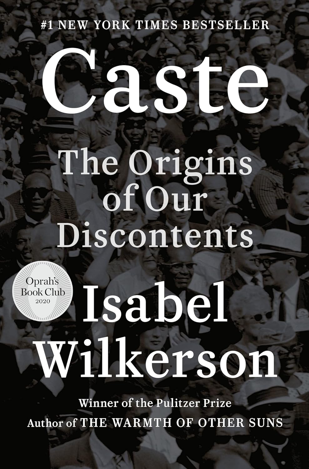 a graphic of the cover of Caste by Isabel Wilkerson