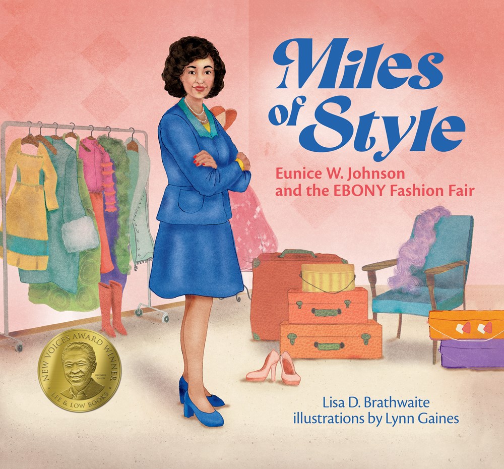 Cover of Miles of Style by Lisa D. Brathwaite, illustrated by Lynn Gaines