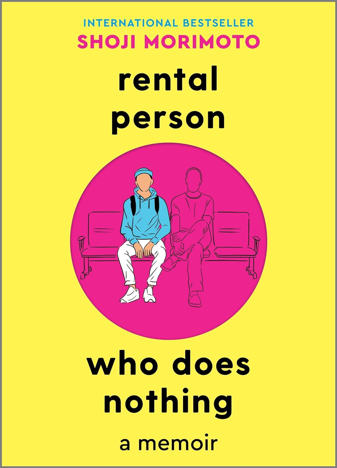 a graphic of the cover of Rental Person Who Does Nothing by Shoji Morimoto
