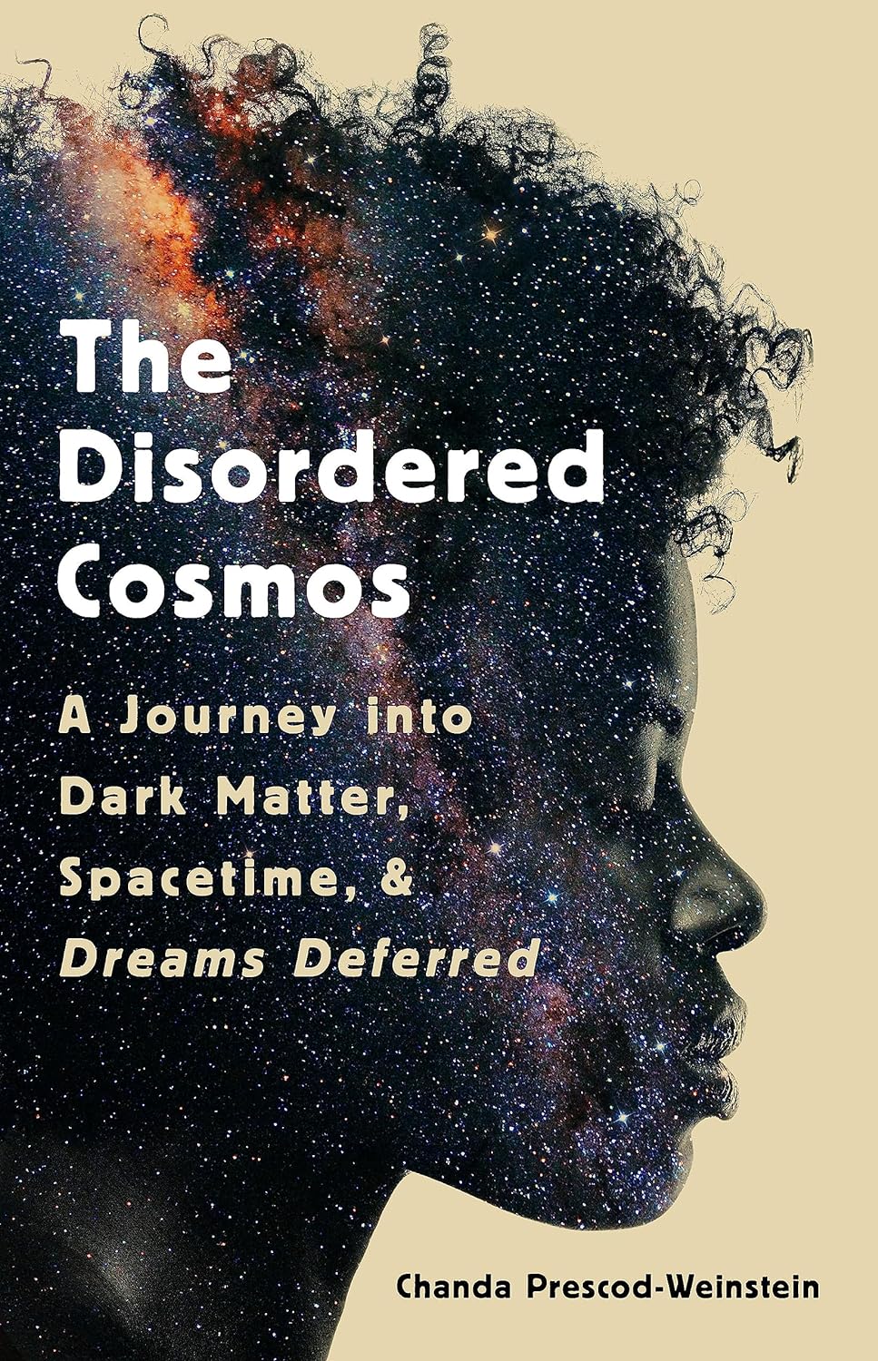 a graphic of the cover of The Disordered Cosmos