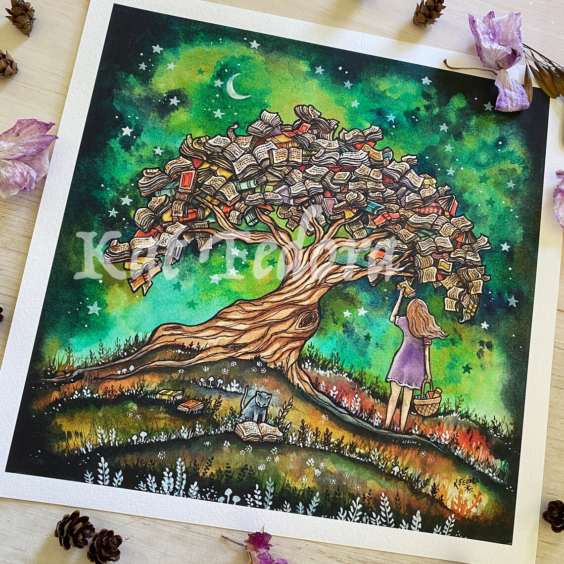 The StoryBook Tree by TheMoonsMusings