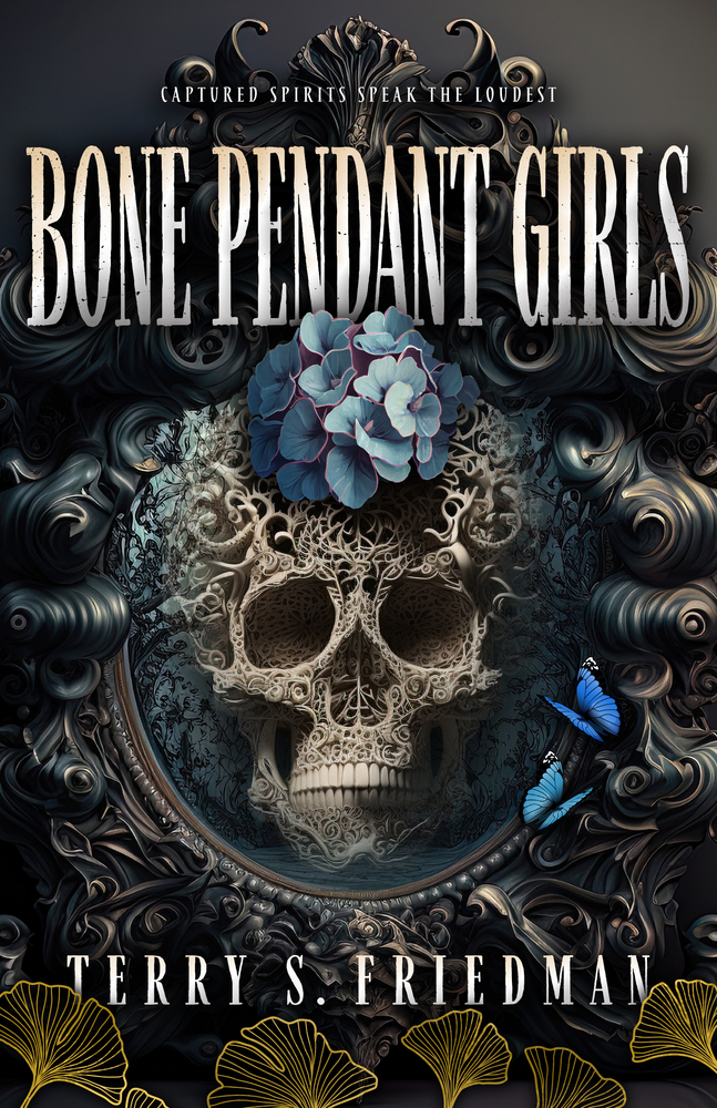 bone pendant girls book cover