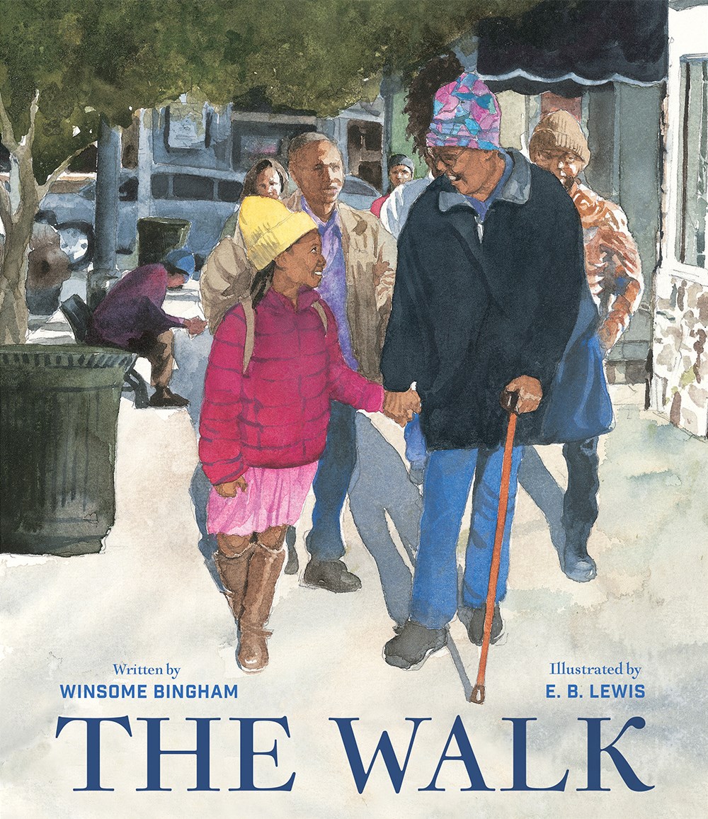 Cover of The Walk by Winsome Bingham, illustrated by E. B. Lewis