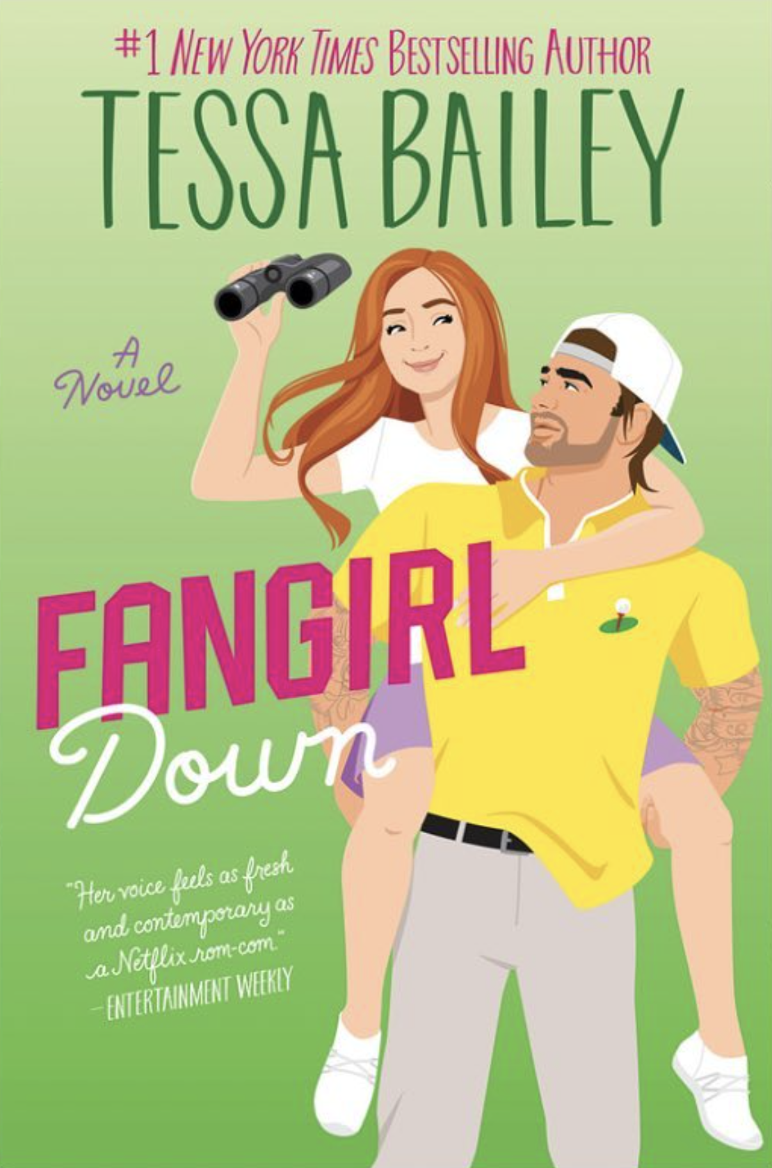 book cover of Fangirl Down by Tessa Bailey