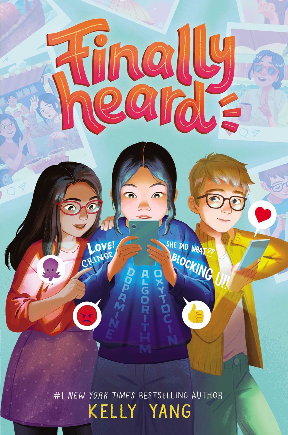 Cover of Finally Heard by Kelly Yang