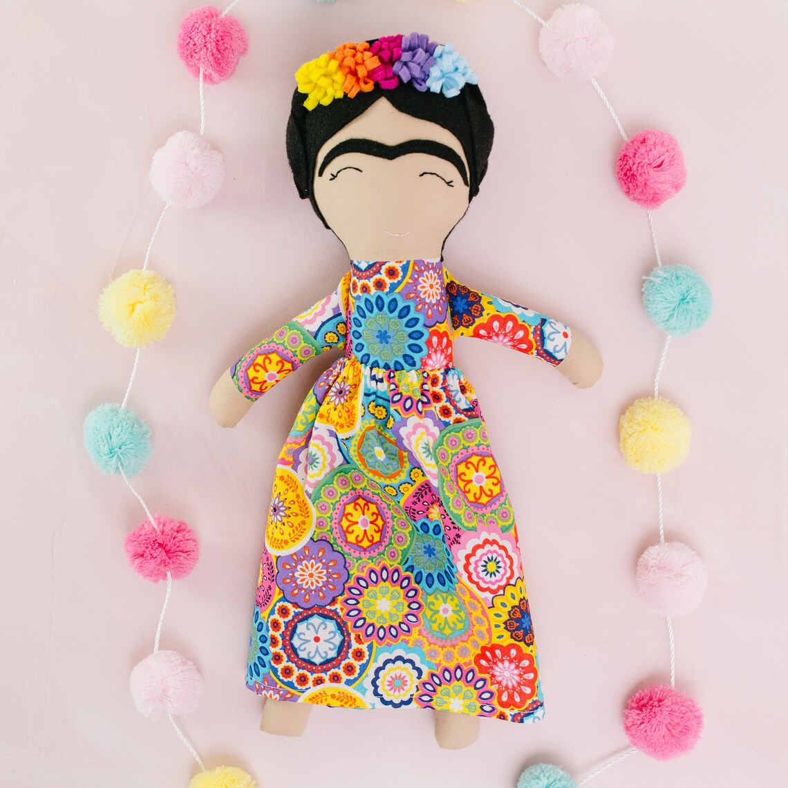 Frida Kahlo Doll by ThimbleAndTime