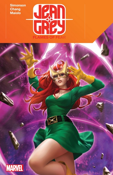 Jean Grey Flames of Fear cover