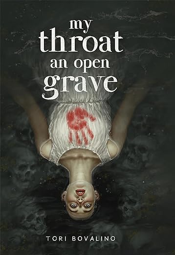 My throat is an open grave book cover