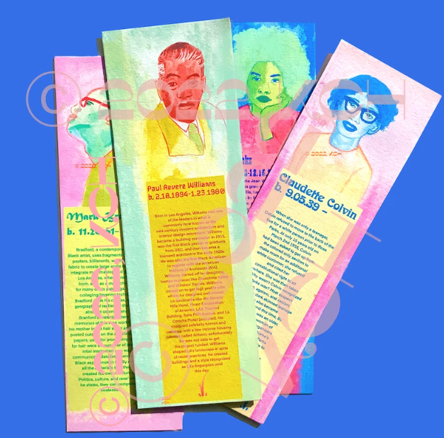 Black Writers and Activists Bookmarks
