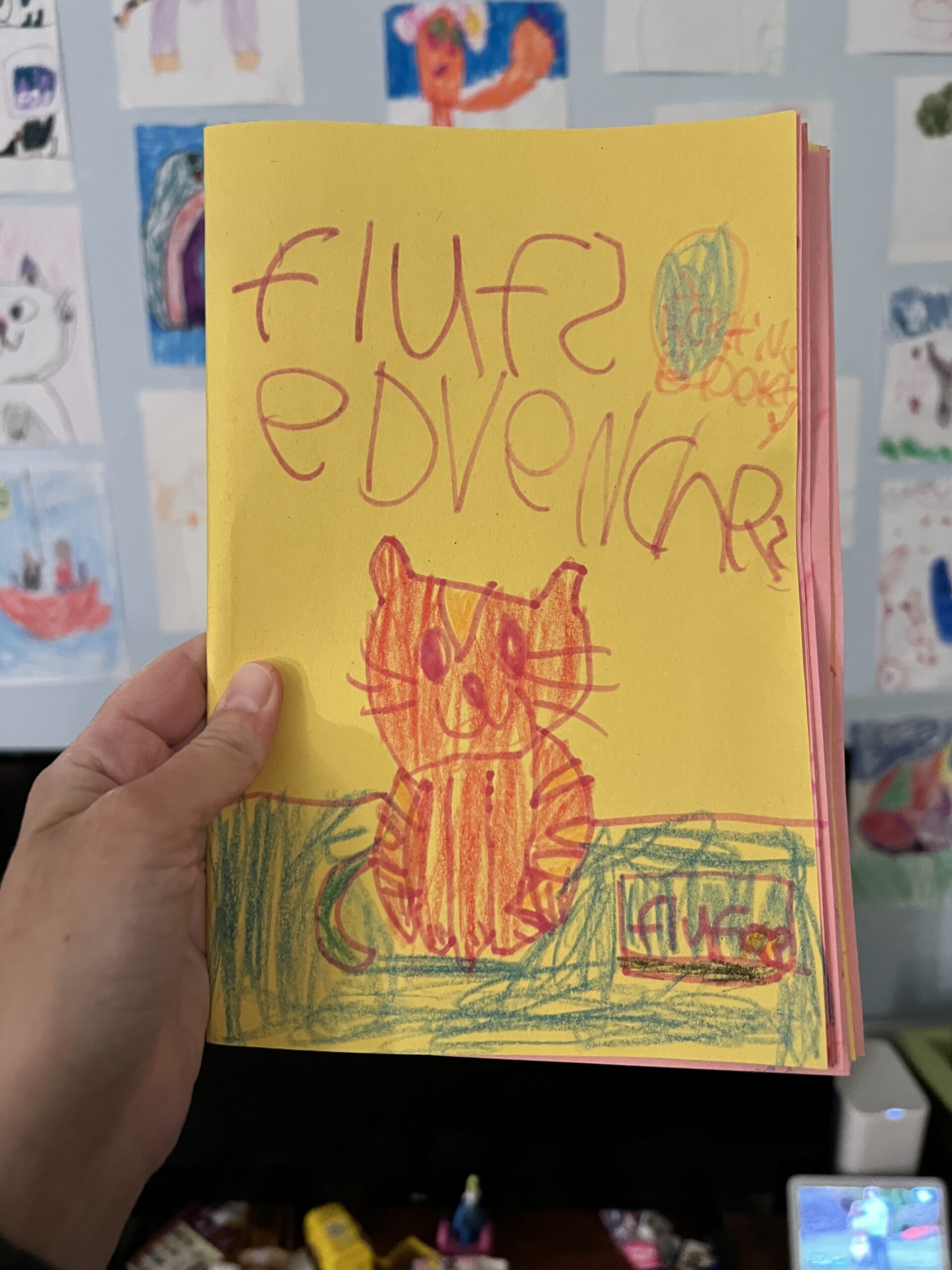 Fluffy's Adventures Homemade Book, The Kids Are All Right