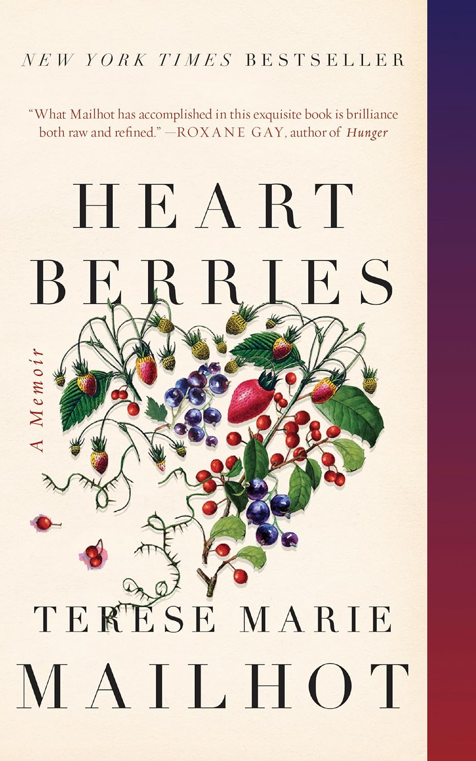 a graphic of the cover of Heart Berries: A Memoir by Terese Marie Mailhot