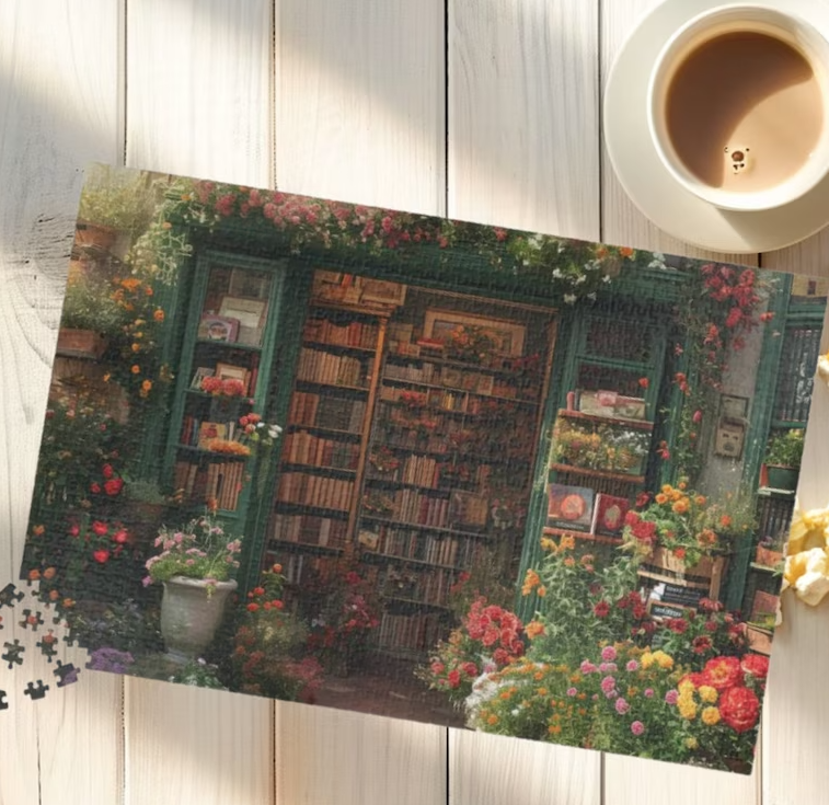 Cozy Bookstore Jigsaw puzzle