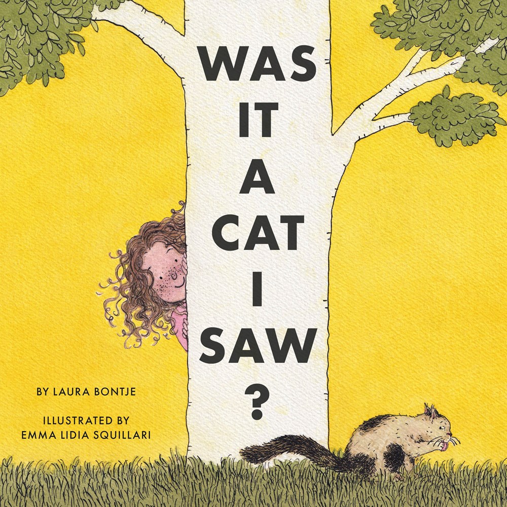 Cover of Was it a Cat I Saw? by Laura Bontje, illustrated by EmmaLidia Squillari