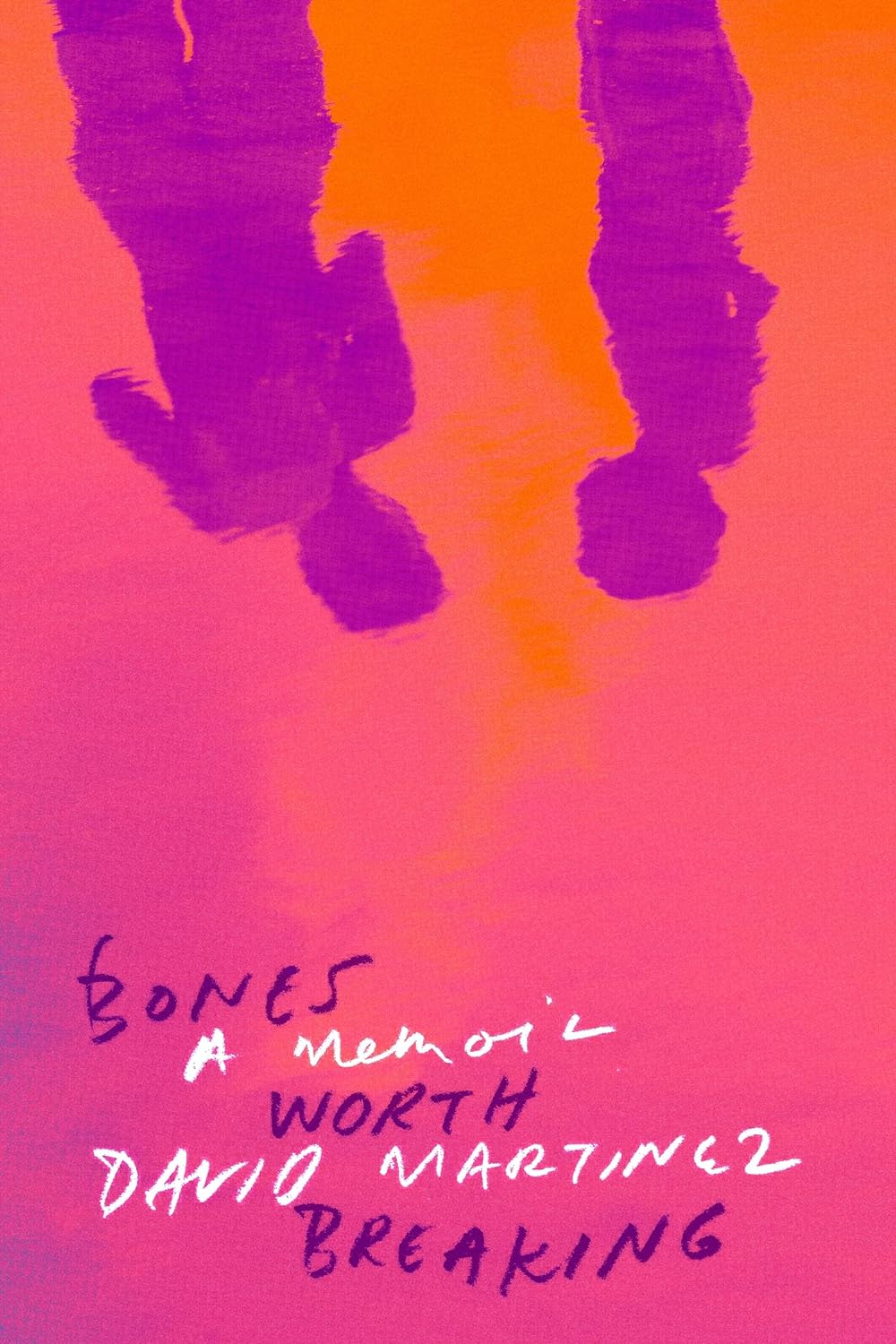 a graphic of the cover of Bones Worth Breaking by David Martinez