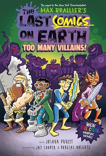 Last Comics on Earth Too Many Villains cover