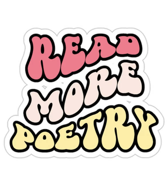 Read More Poetry Sticker