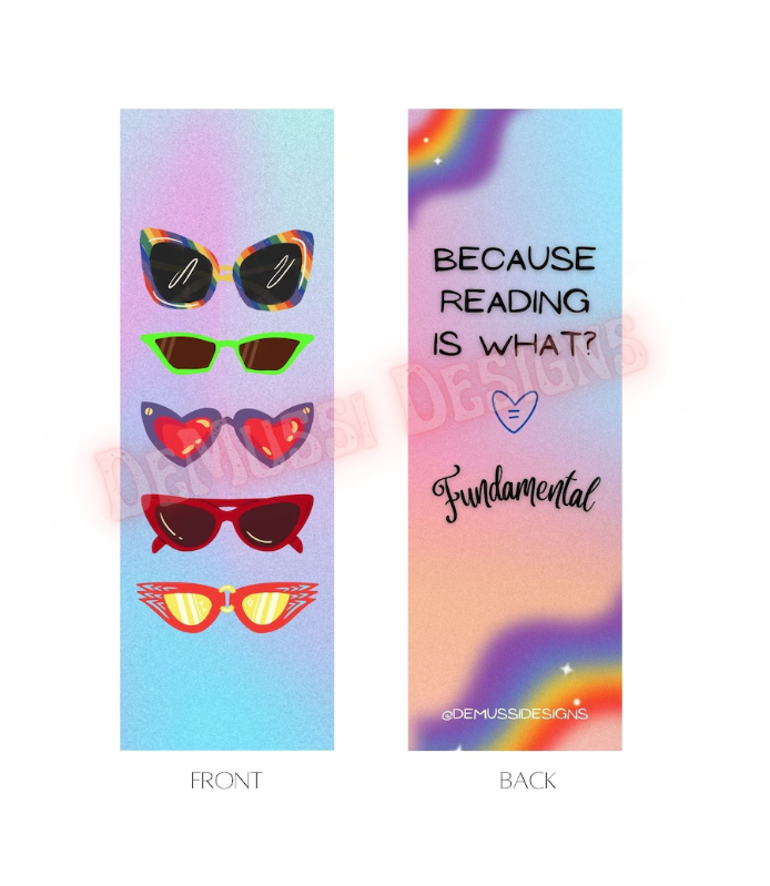 Reading is fundamental BOOKMARK