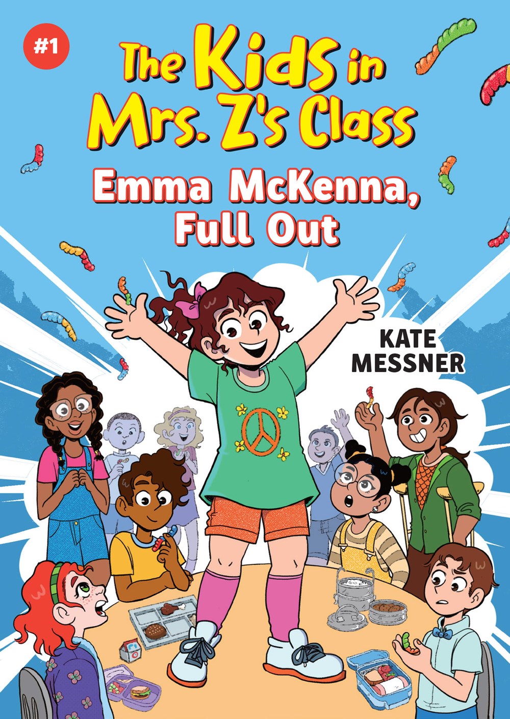 Cover of The Kids in Mrs. Z’s Class: Emma Mckenna, Full Out by Kate Messner, illustrated by Kat Fajardo